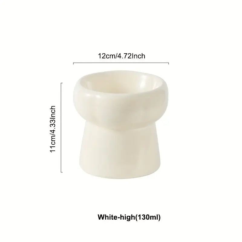 Bol surélever pour chat en céramique